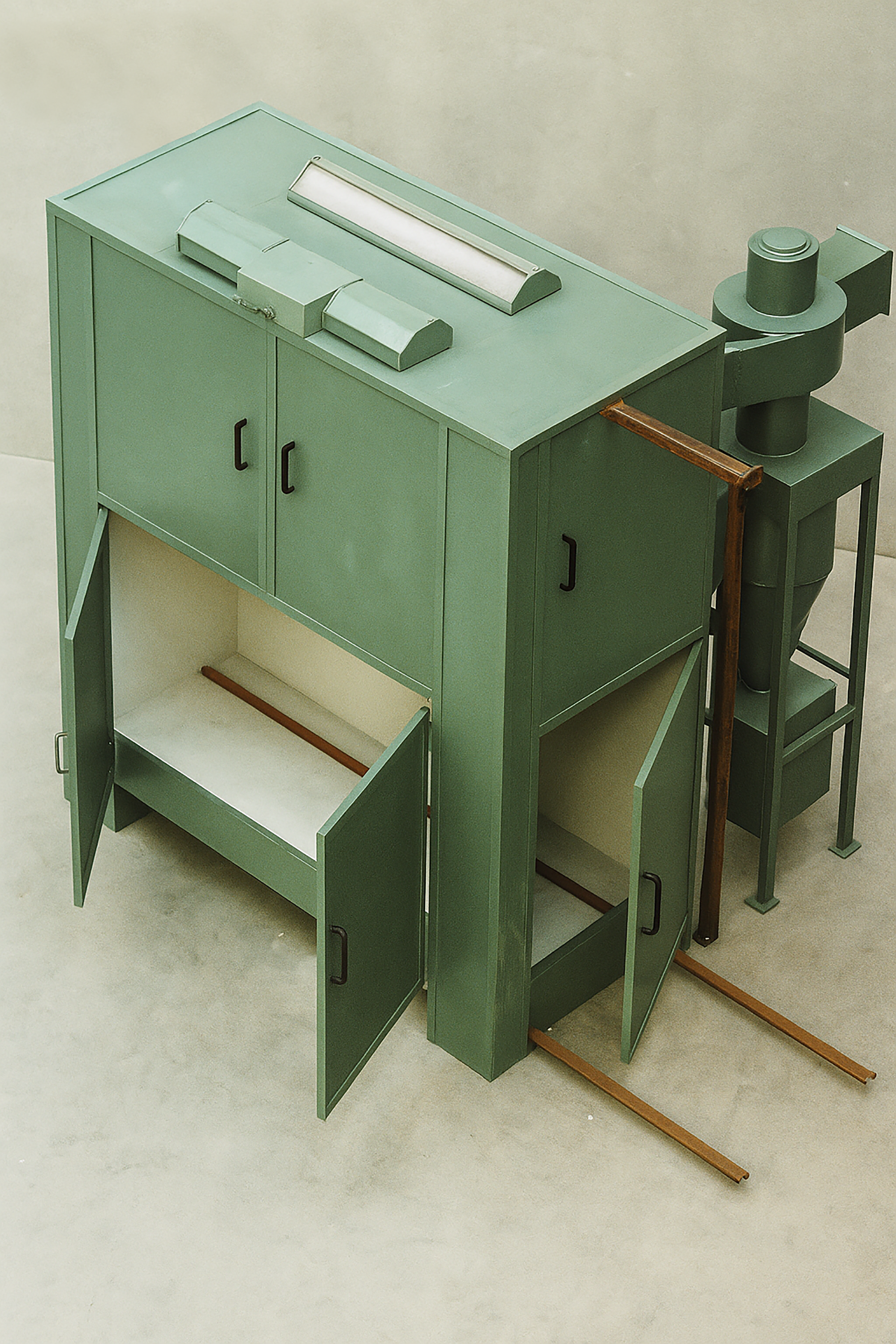 Intech Industrial Spray Booth and Dust System