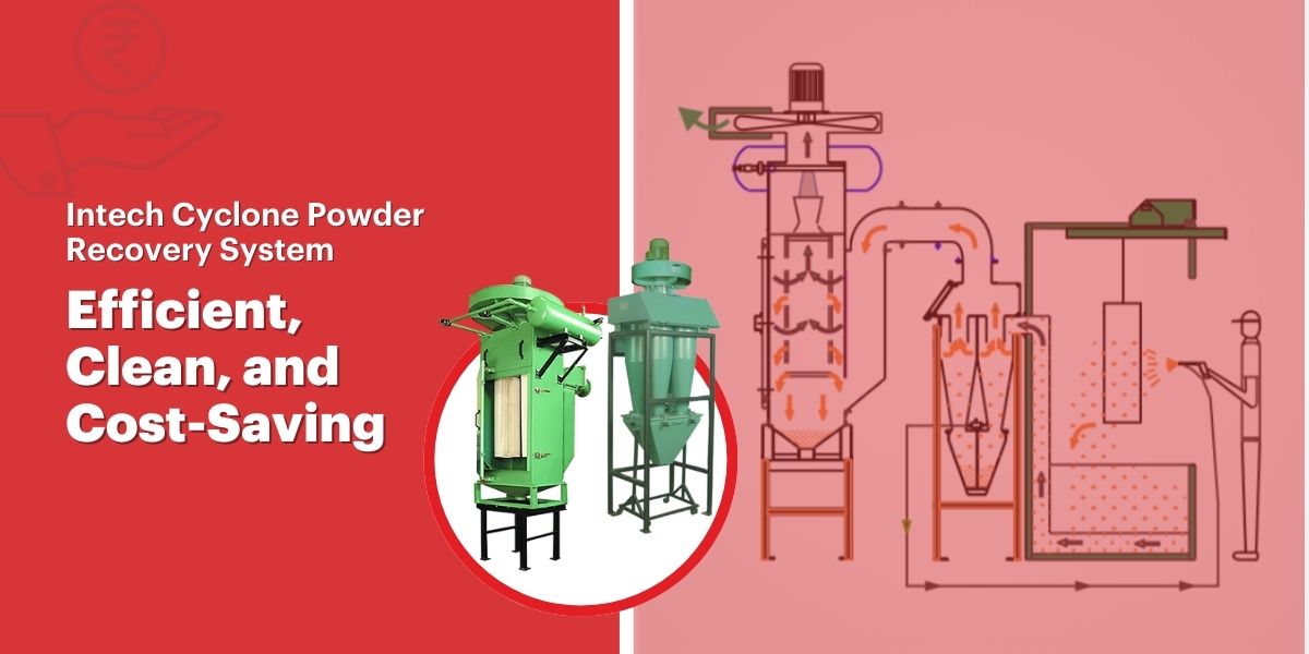 Intech's Multicyclone Cyclone Powder Recovery System