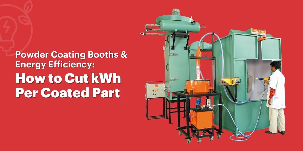Powder Coating Booth Energy Efficiency VFD Fans, Right-Sized Exhaust